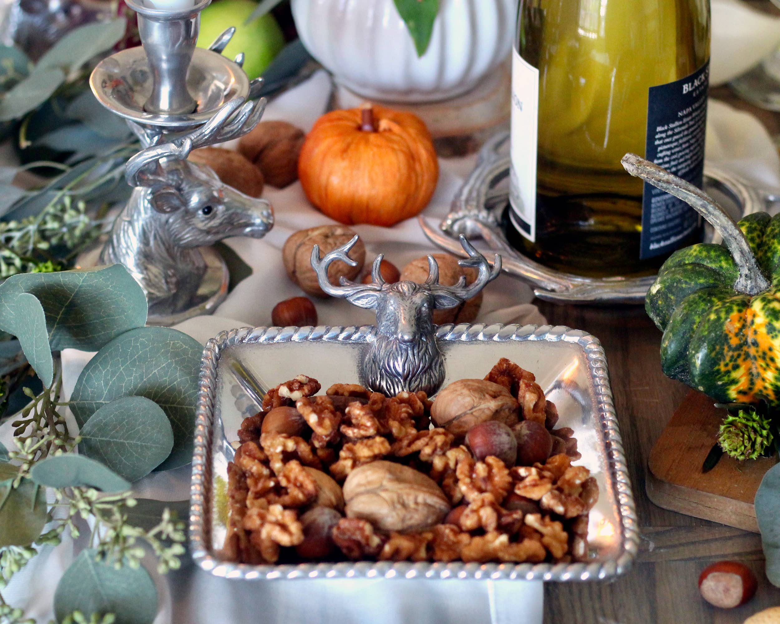 Arthur Court – wholesale Decorative plate/dish/bowl – Elk Head Nut Bowl4