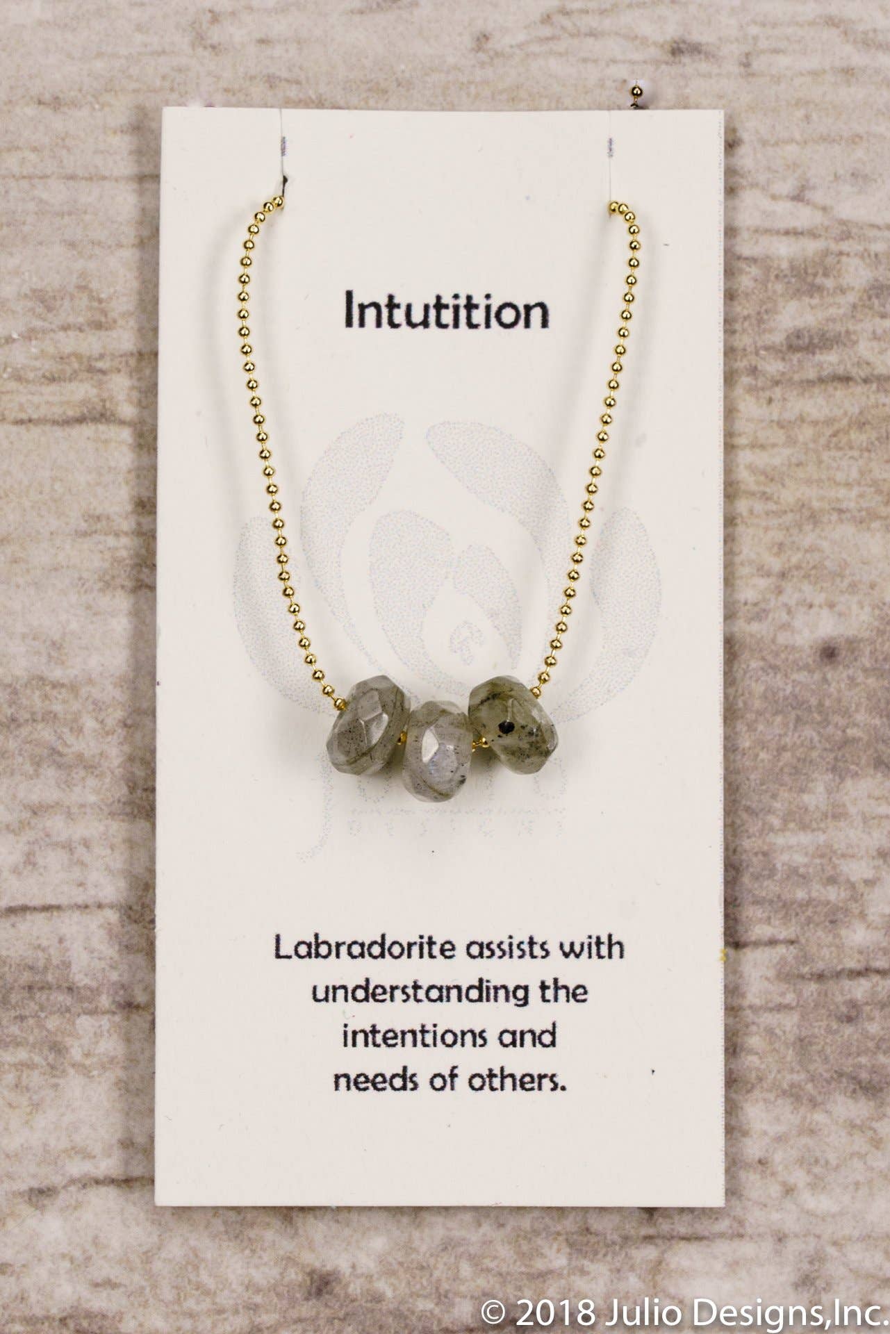 Julio Designs – Großhandel Kette mit Anhänger/Charm – Parfait-Halskette mit Edelstein, verpackt in einem Glasgefäß5