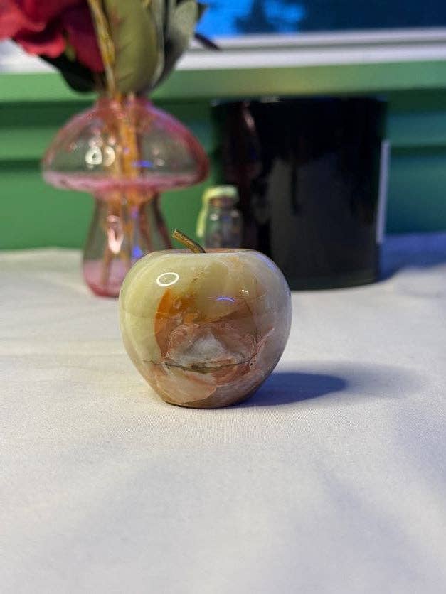 Grön onyxäpple för wholesale av Chaotic Crystal Chick Co.