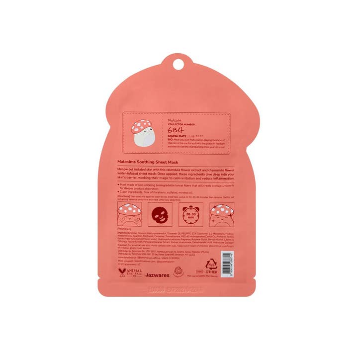 TONYMOLY - Wholesale Skincare Face Mask - Squishmallows x TONYMOLY Sheet Mask