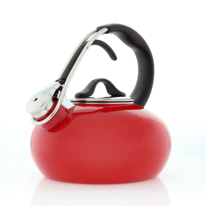 Chantal Cookware - Wholesale Tea Pot - Enamel-on-Steel Classic Loop Teakettle (1.8 Qt.)11