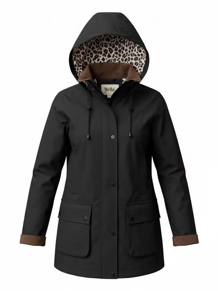 Parka med sammetkrage för wholesale av Saturne Paris - BIG SIZE EXCLUSIVE