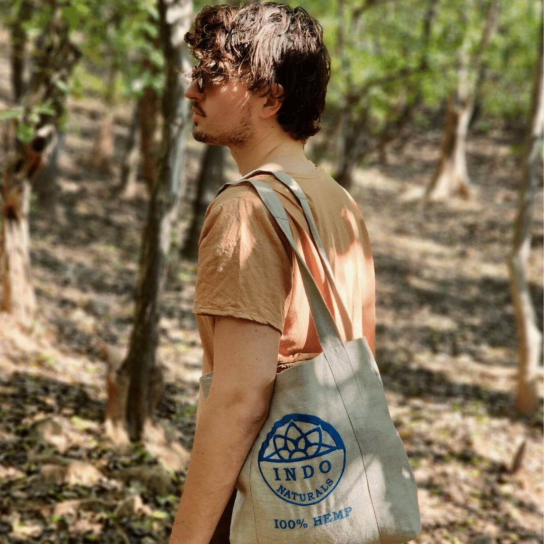 Indo Naturals - Wholesale Tote Bag - Women's - TOTE DAY BAG: 100% Hemp5