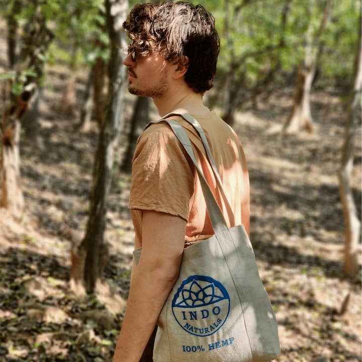 Indo Naturals - Wholesale Tote Bag - Women's - TOTE DAY BAG: 100% Hemp5