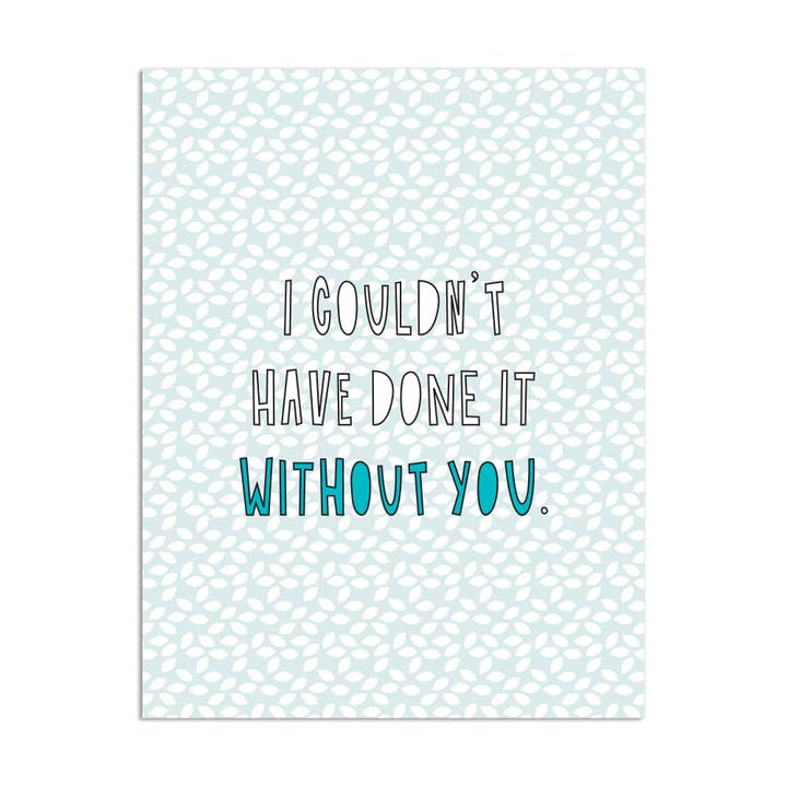 392 - Kunde inte utan dig - A2-kort för wholesale av Near Modern Disaster