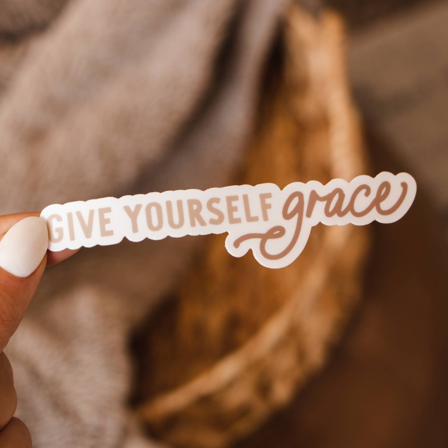 The Anastasia Co – wholesale Sticker – Give Yourself Grace Sticker3