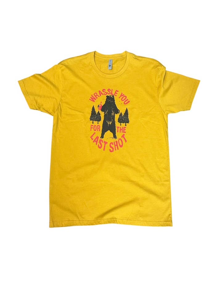 Wrassle You for the Last Shot Tee for wholesale by Studio 23 Designs