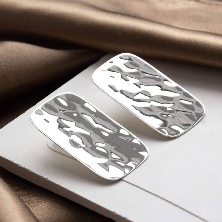 Eki Texture Earrings for wholesale by Ayoka Jewellery