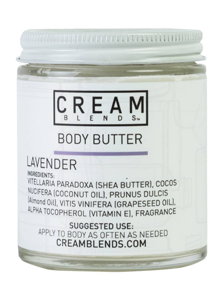 Lavender Body Butter for wholesale by CREAM BLENDS