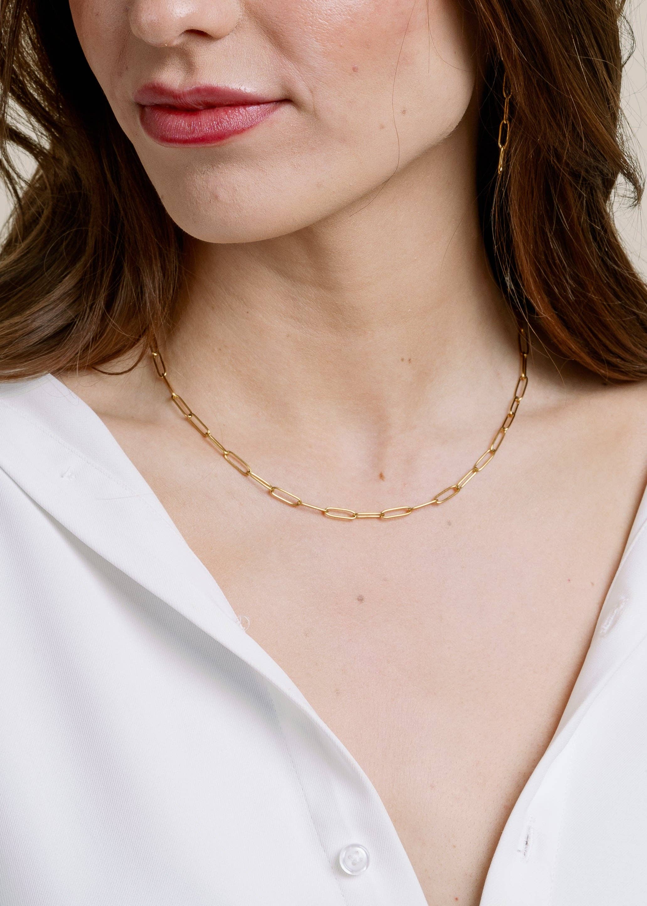 Gold Ava Necklace for wholesale on Faire0