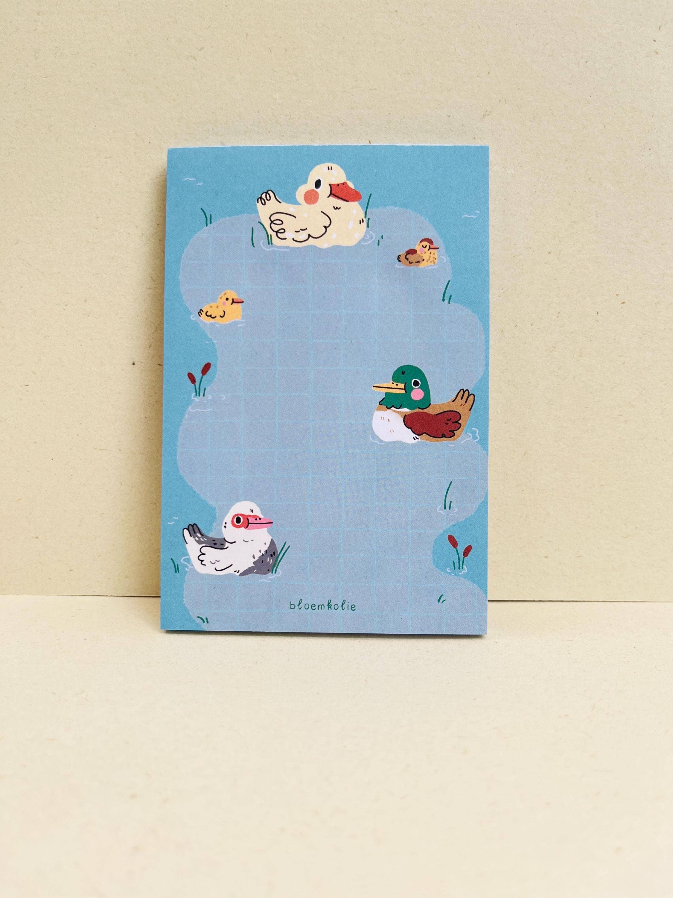 Bloemkolie - Wholesale Notepad - Kawaii Ducklings Notepad For Notes & Journaling0