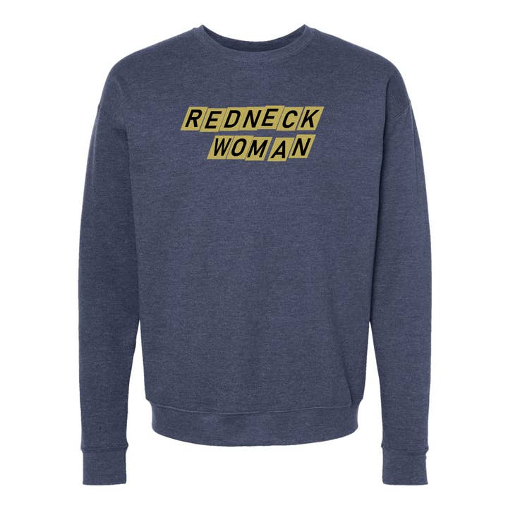 Redneck Kvinnlig Crewneck-tröja för wholesale av Boot & Buckle