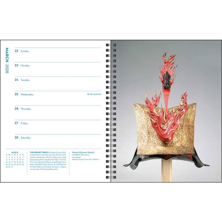 Simon & Schuster - Wholesale Book - Adult - Masterpieces 12-Month 2026 Engagement Calendar by The Metropolitan Museum Of Art2