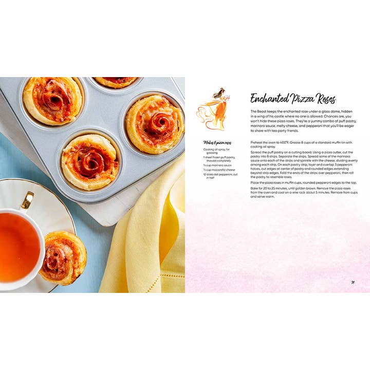 Insight Editions - Wholesale Cookbook - Disney Princess Tea Parties Cookbook