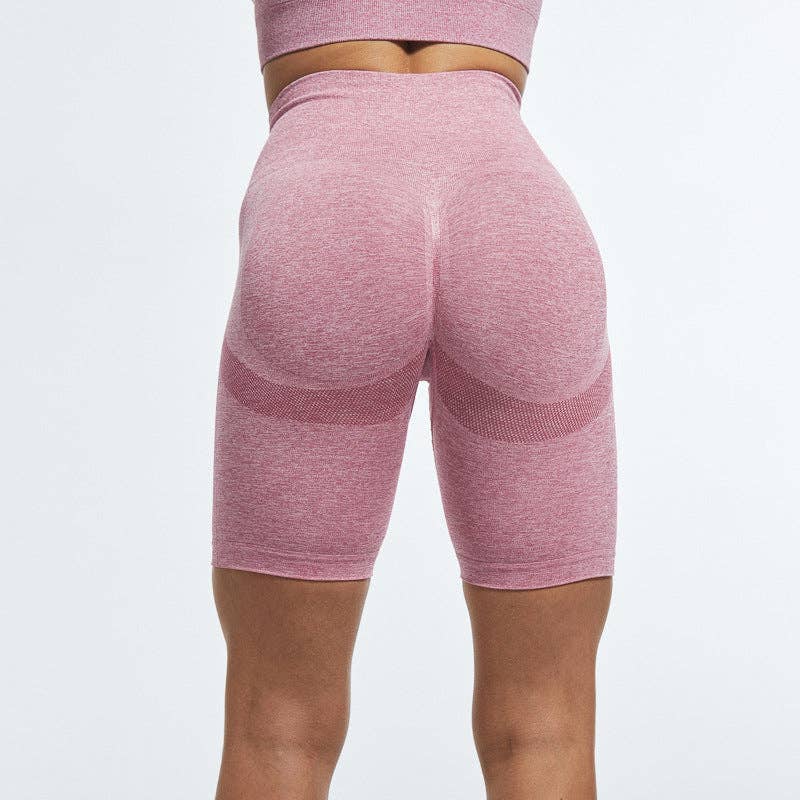 VIGOR – wholesale Athletic shorts – Women's – Cusp look High Waist Yoga Gym Athletic Contour Seamless Cycling Shorts12