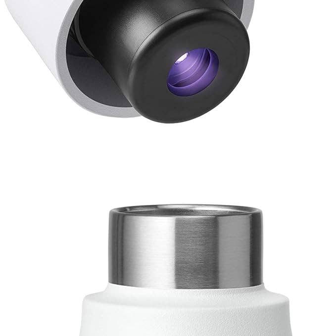 LARQ – Engroshandel Vandflaske – LARQ Flaske PureVis 25oz - Selvrensende Vandflaske - Granit Hvid