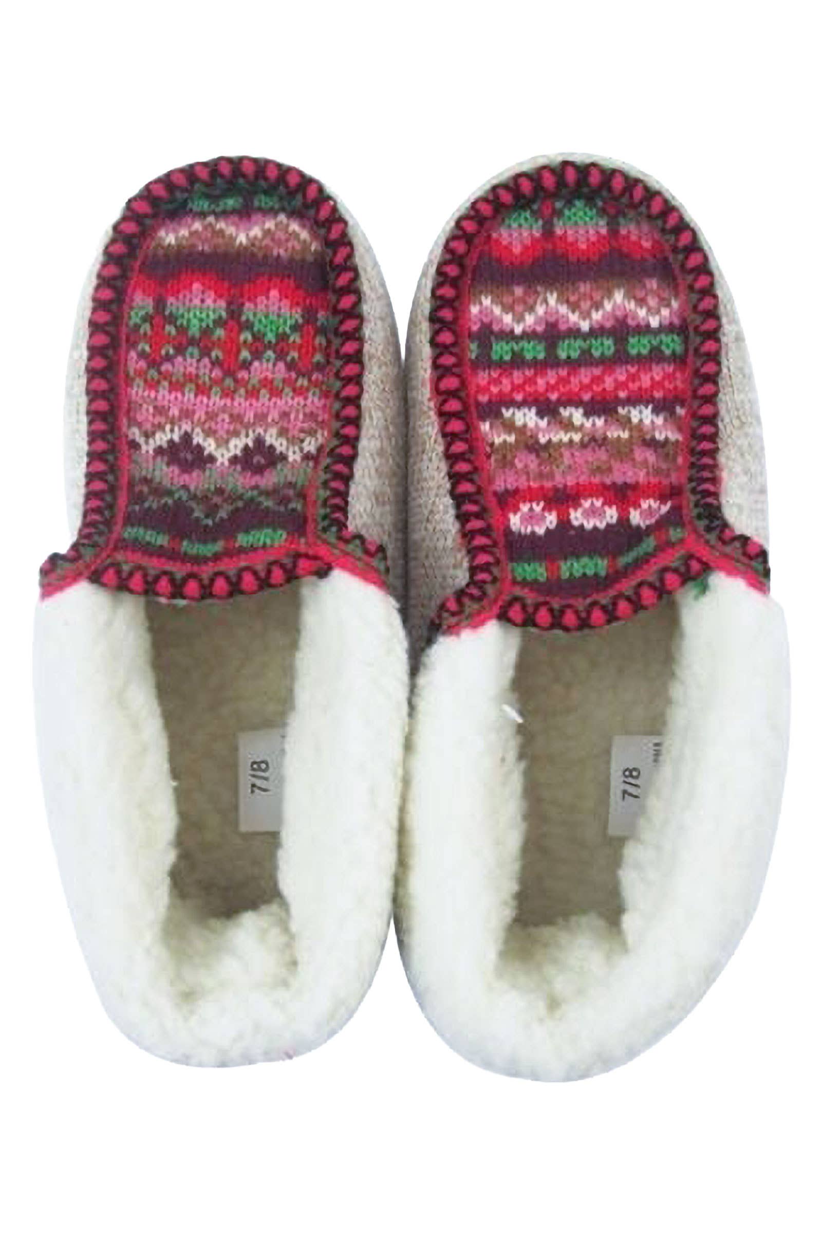 ASSORTI Mocassins tribaux aztèques doublés en shearling en vente sur Faire1