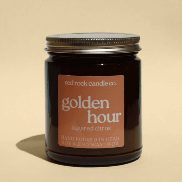 Red Rock Candle Co. - Wholesale Jar/Filled Candle - Golden Hour