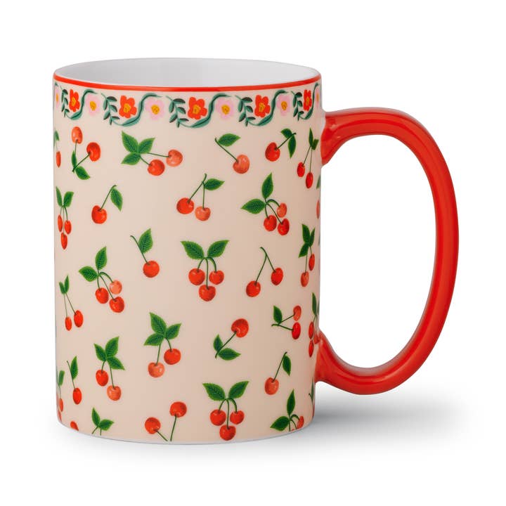 Caneca Porcelana Cerejas por atacado de Rifle Paper Co