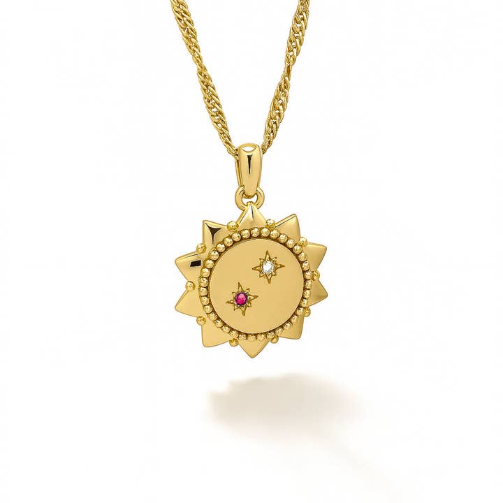 Gabrielle Robijn Medaille voor wholesale door Sentiments bijoux