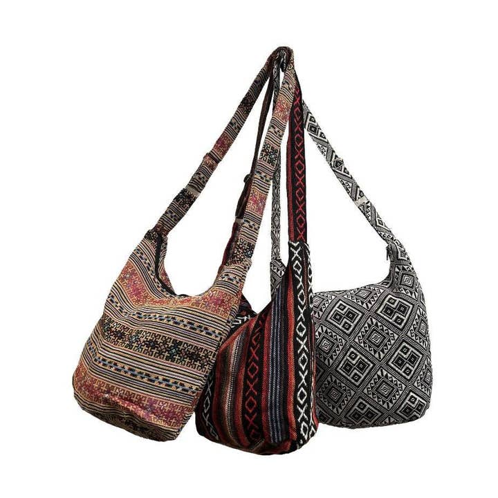 Mala de Ombro com Alça Ajustável de Design Tecido por atacado de Shop Therapy