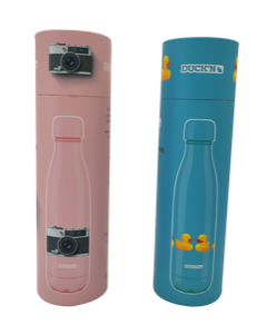WM-DESIGN - Vente Bouteilles d'eau - BOUTEILLE ISOTHERME 500ML 2 DESIGNS 3D DUCK'N3