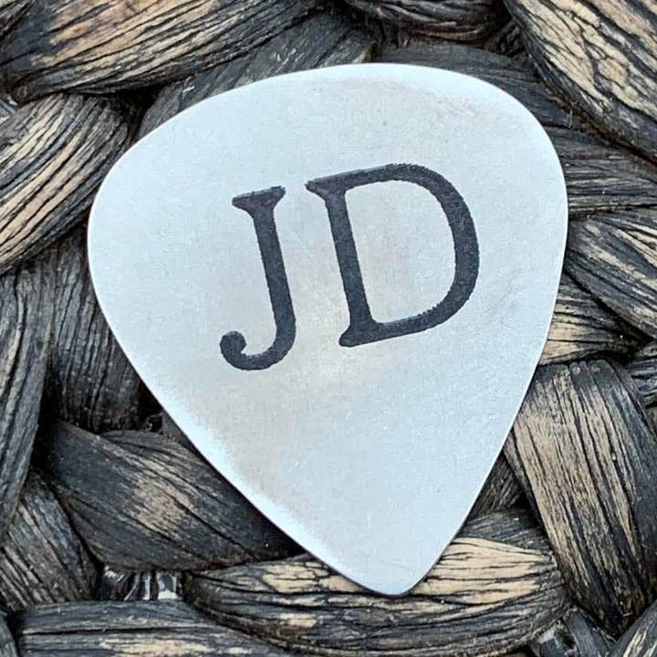 Personalized Guitar Pick, Guitar Gift, Music Teacher Gift for wholesale by Hazel Grove Customs