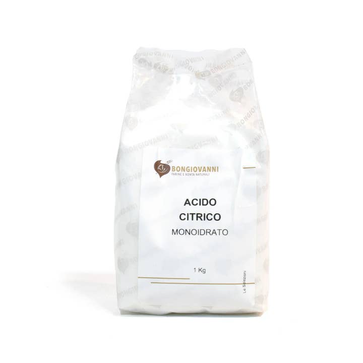 Ácido cítrico mono-hidratado 1Kg por atacado de Molino Bongiovanni