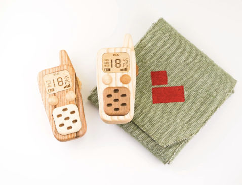 PoppyBabyCo - Vendita all'ingrosso Giocattolo in legno - Bambini - Walkie Talkie in legno per bambini4
