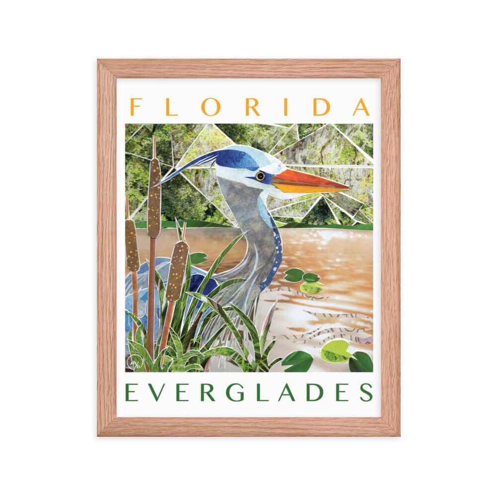 more the merrlier - Wholesale Art Print - Florida Everglades Framed Poster5