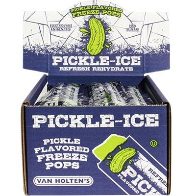 Van Holten's - Wholesale Fruit Snacks - Van Holten's Pickle-Ice Freezer Pops, 24ct Case