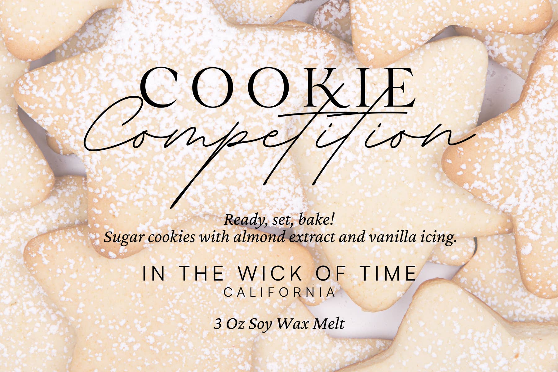 In the Wick of Time - Wholesale Wax Melt - Cookie Competition Wax Melt