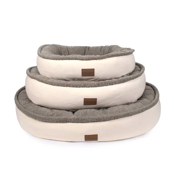Carolina Pet Company - Wholesale Pet Bed - Dog - Microfiber and Tipped Berber Round Comfy Cup Dog Bed5