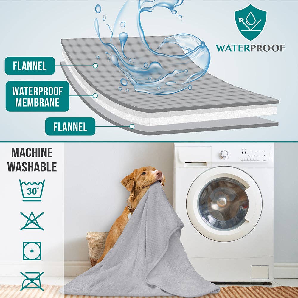 PetAmi – wholesale Pet blanket – Cat/dog – Waterproof Waffle Textured Pet Blanket21