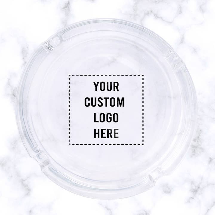Lucky Luna Apparel – wholesale Ashtray – Custom Logo Glass Ashtray0