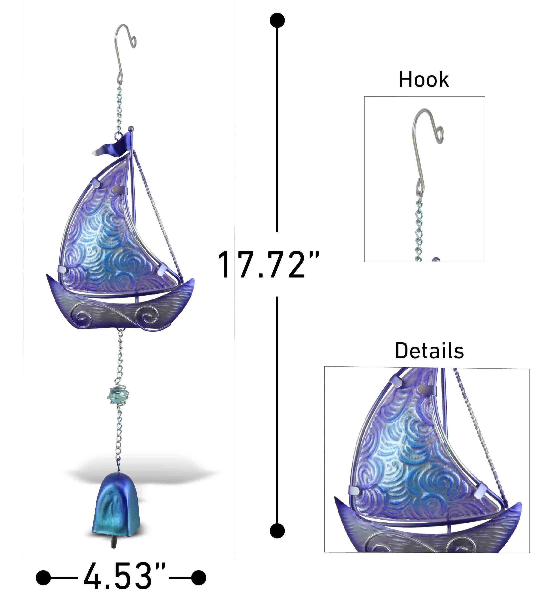 Cota Global - Wholesale Wind Chime - Wind Chime - Boat1