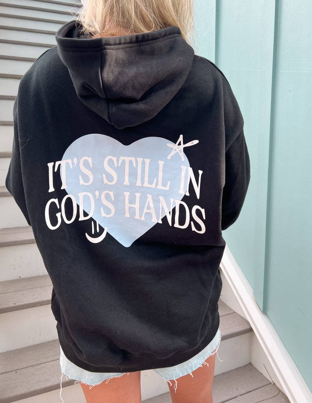 Elevated Faith - Venta al por mayor Sudadera con capucha - Mujer - Sudadera unisex In God's Hands6