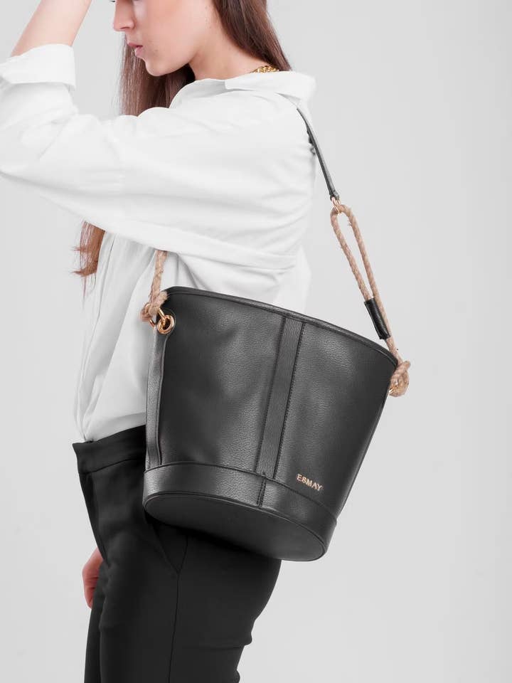 Asel Vegan | Black for wholesale by ESMAY