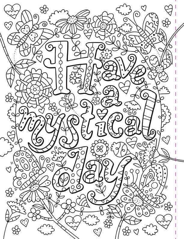 Insight Editions - #1 Pop Culture Publisher - Vente Autocollant - Enfant et bébé - Autocollant Mindful by Number : Licornes2