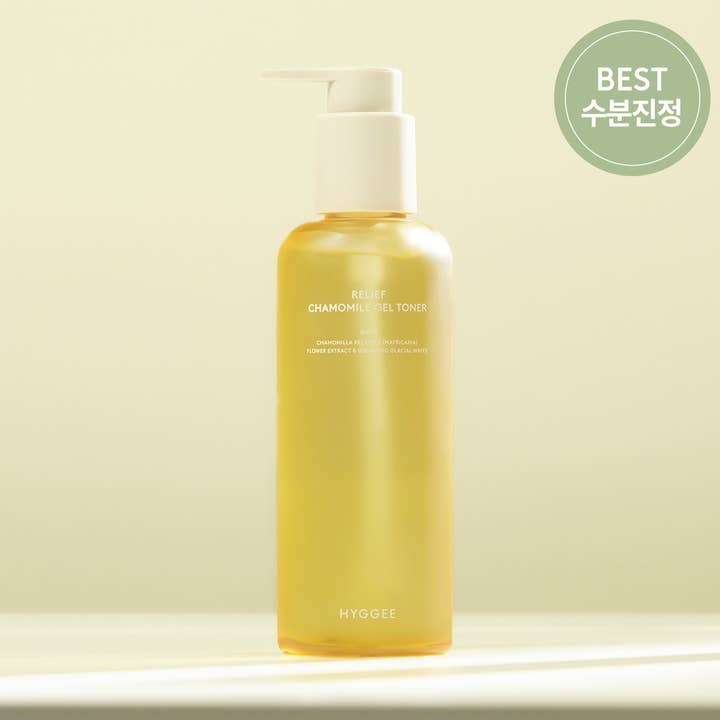HYGGEE Relief Chamomile Gel Toner 200ml for wholesale by HYGGEE