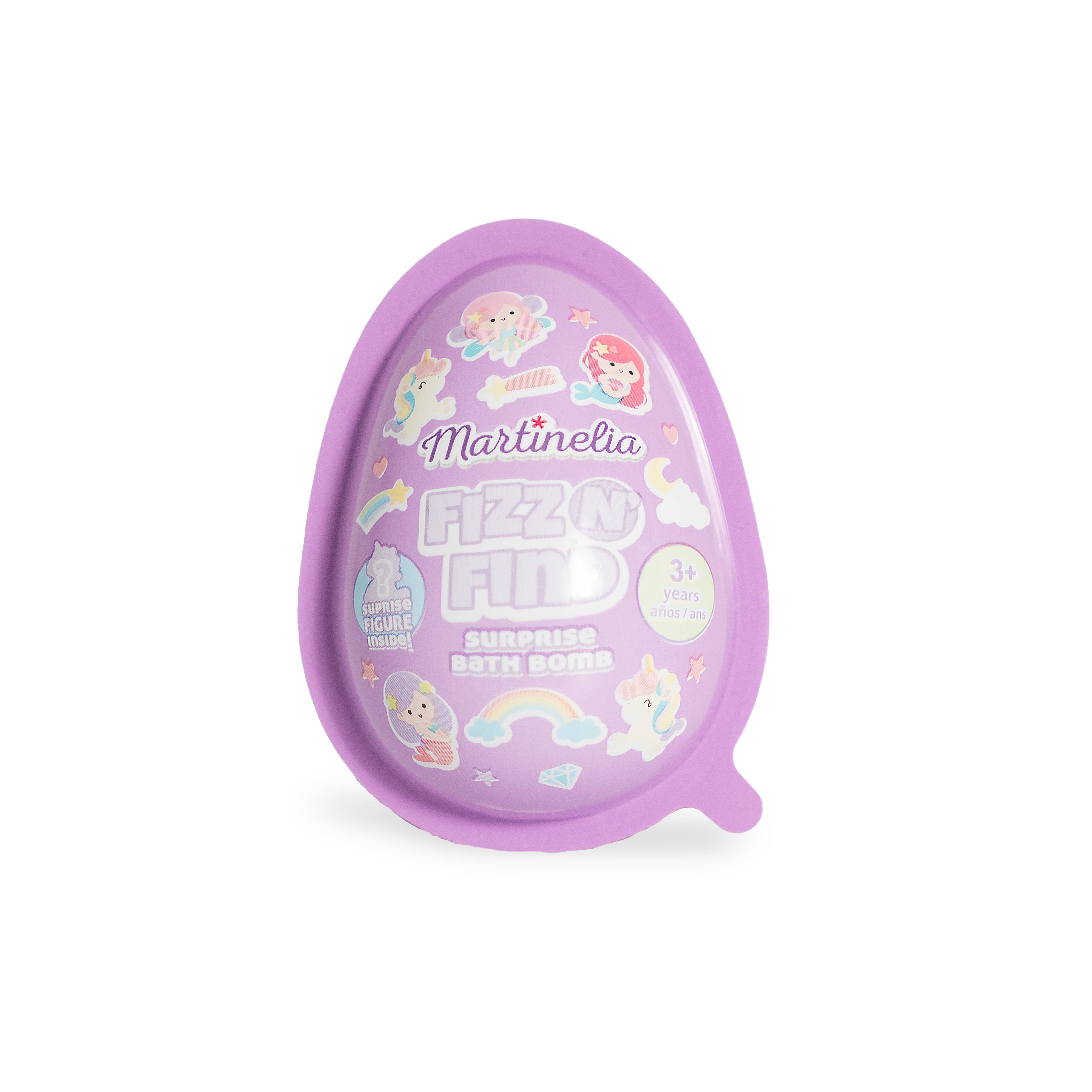 Aquarius Cosmetic SLU - Vendita all'ingrosso Bombe/polveri da bagno - Bomba da bagno a forma di uovo Martinelia 150 g con sorpresa3