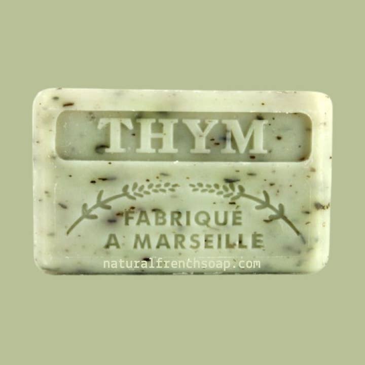 125g Thymian Großhandel Französische Seife für den Großhandel von French Soap Wholesale
