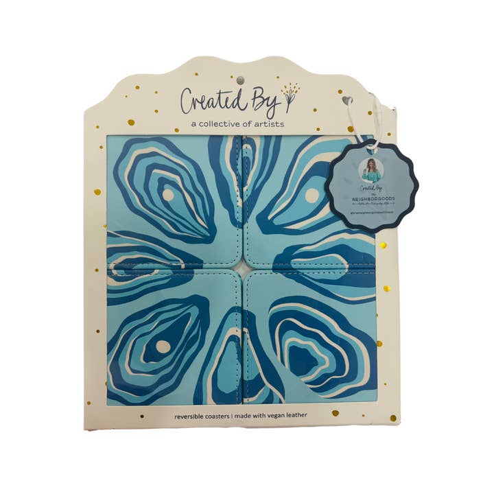 KEVA - Wholesale Coasters - Oyster Twist Coasters Set of 44