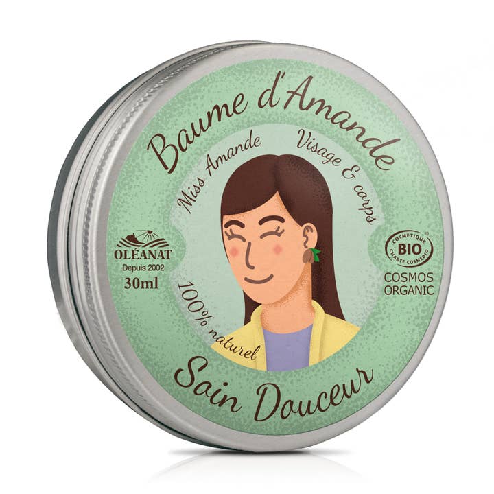 Le Secret Naturel – wholesale Body balm/butter – OLEANAT ORGANIC SWEET ALMOND BALM 30ml