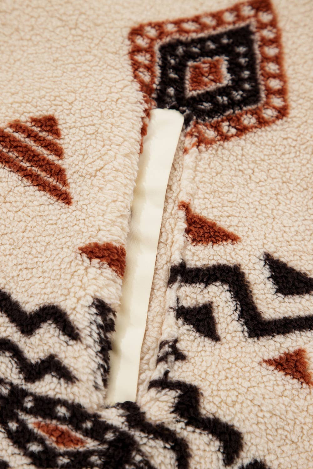 66DISCO - Vente Sweat-shirt – femme - Sweat-shirt en peluche grande taille motif occidental demi (S-4X)16