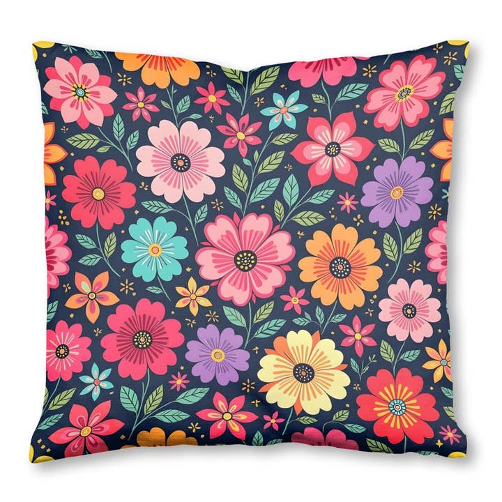 Flower Power 3 - Throw Pillow 20x20 for wholesale by FabricSmiths