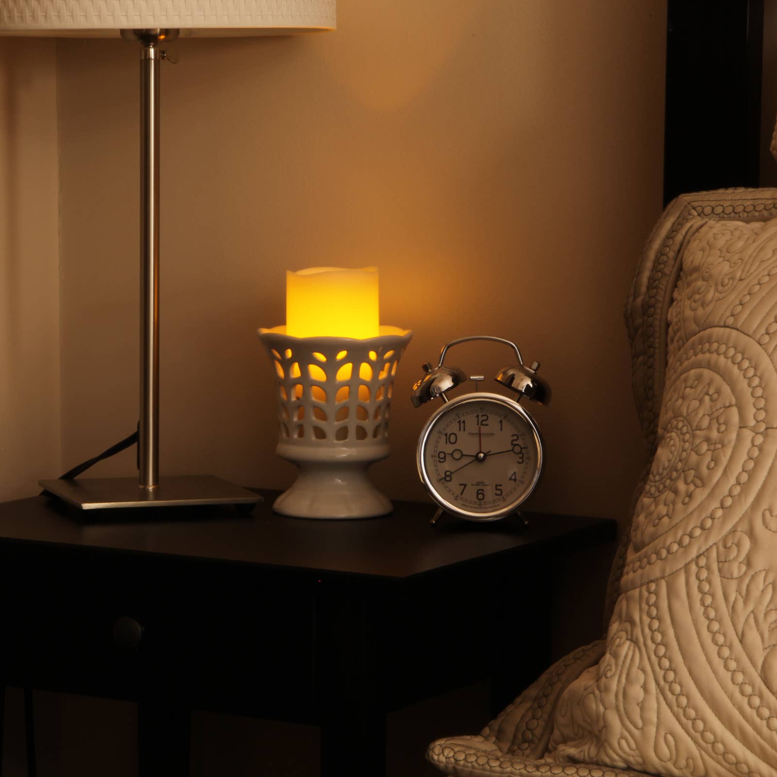 Flipo Group, Ltd. - Wholesale Flameless Candle - Ivory Wax Flameless LED Pillar Candles with Melted Top5