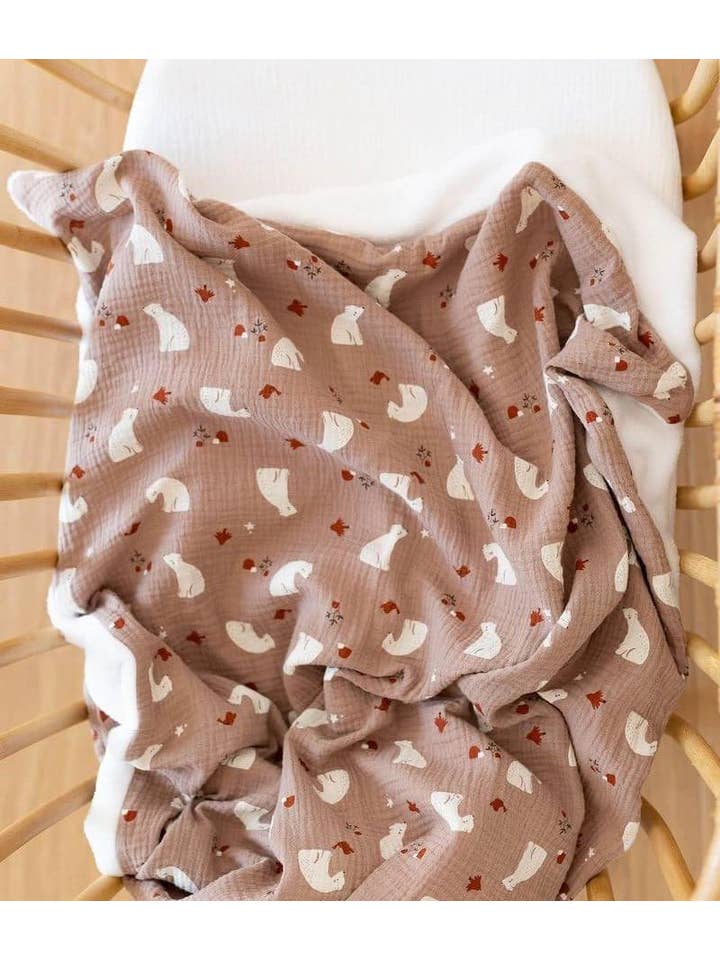 Manufacture des bébés français - Wholesale Bedding Blanket - Kids & Baby - Moccha Bear Cover5
