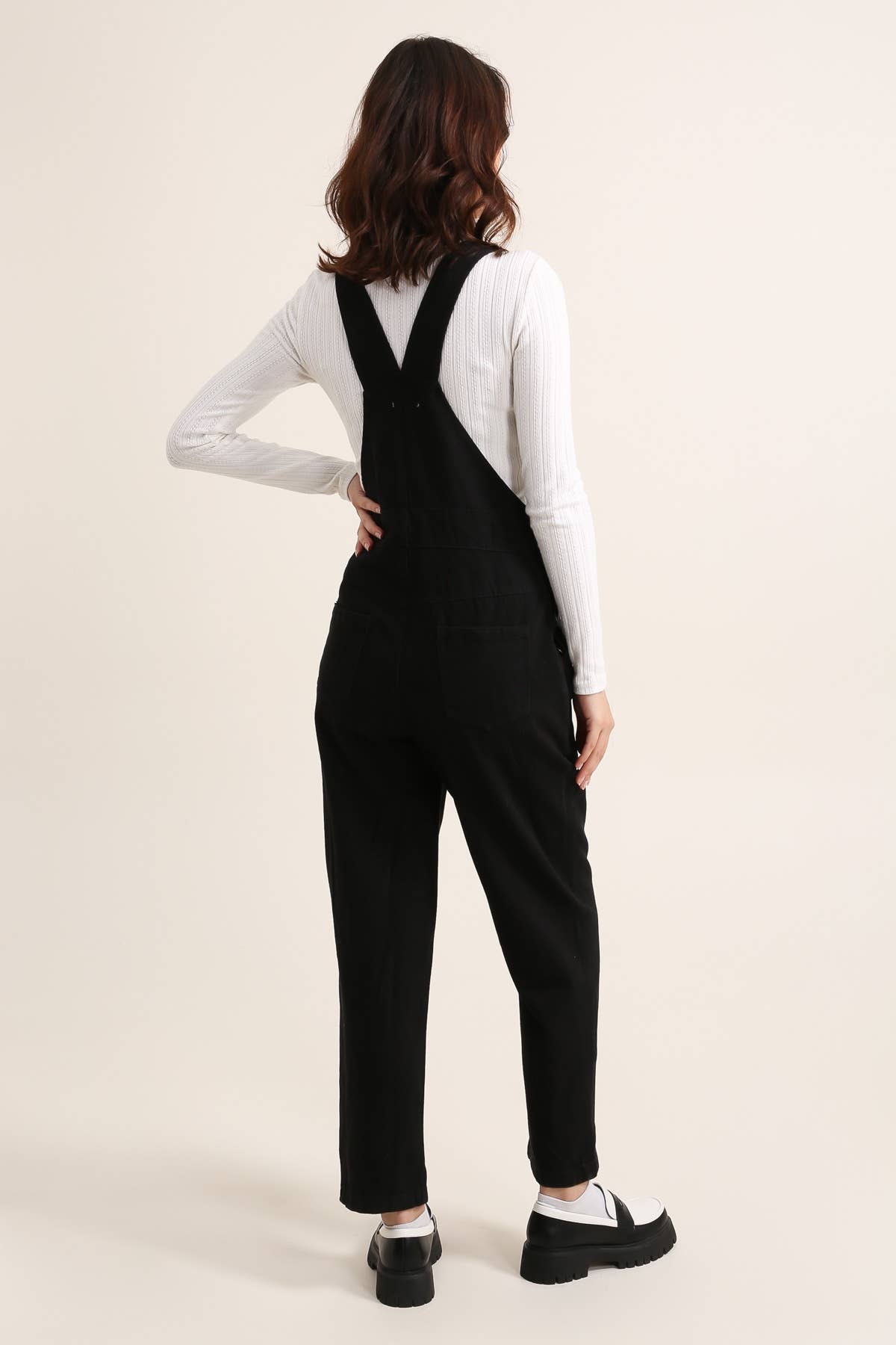 Nero Salopette sbiadita nera 5596 in vendita all'ingrosso su Faire3