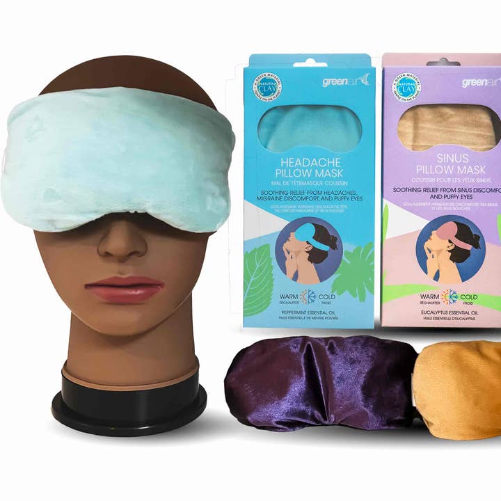 Greenair Inc. - Wholesale Sleep/Eye Mask - Aromatherapy Weighted Eye Pillows - great holiday stocking 3